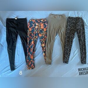 4 pairs of leggings